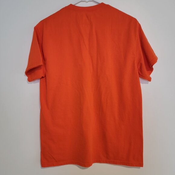 Gildan Orange Tee with Pumpkin Design - Picture 3 of 3